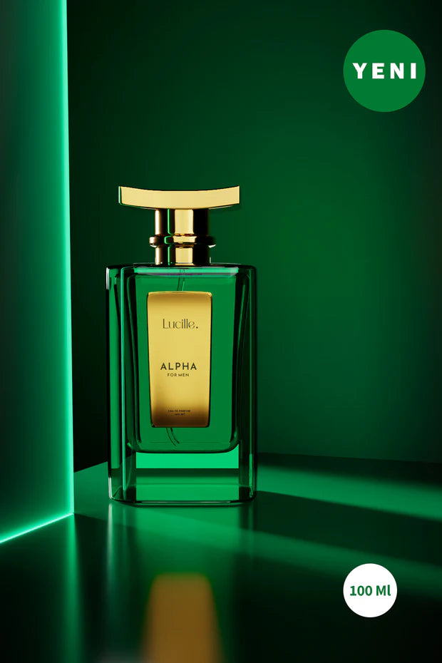 Lucille Alpha Men’s Perfume – Fresh & Woody Spicy Scent | 100 ML EDP | Long-Lasting