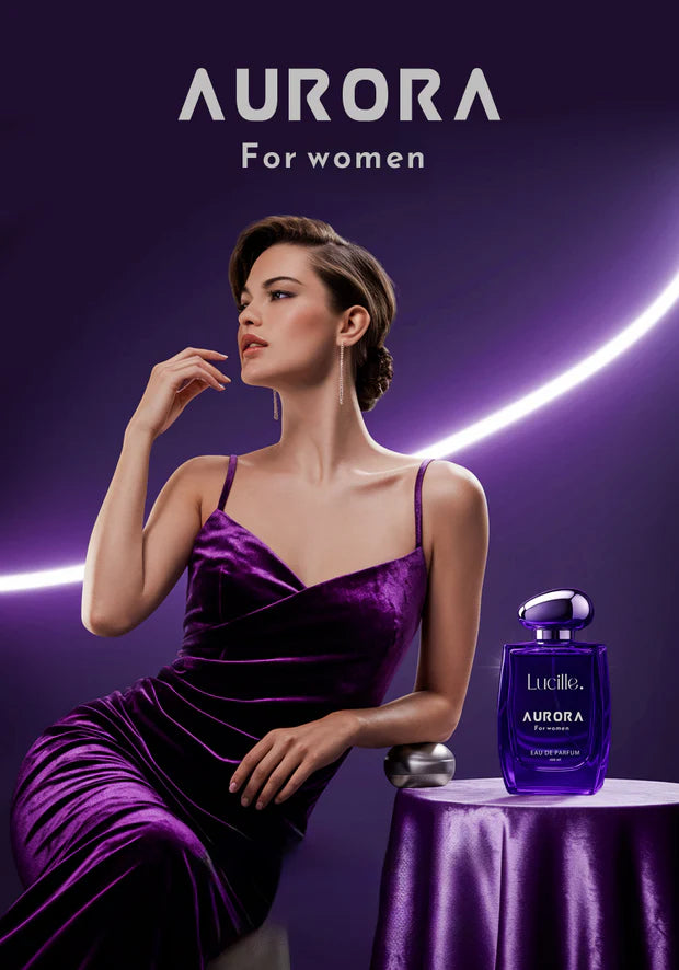 Lucille Aurora – Unisex 100 ML EDP | Signature Freshness in a Premium Gift Box