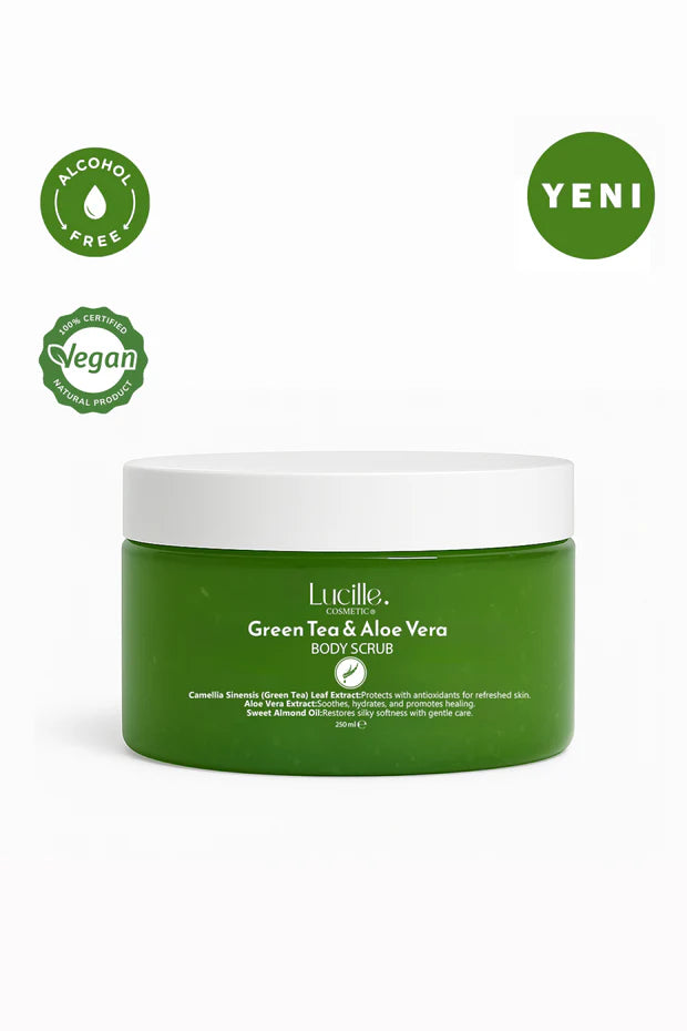 Herbal Scrub with Green Tea &amp; Aloe Vera - 250 m l