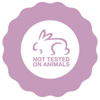 Not tested on animals, ethical production.