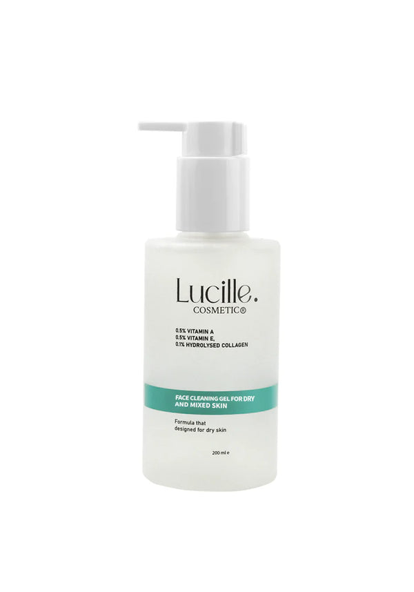 FACE CLEANING GEL FOR DRY AND MIXED SKIN